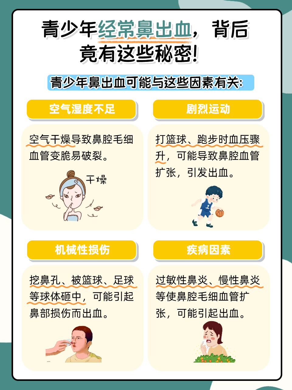 1岁宝宝流鼻血是什么原因