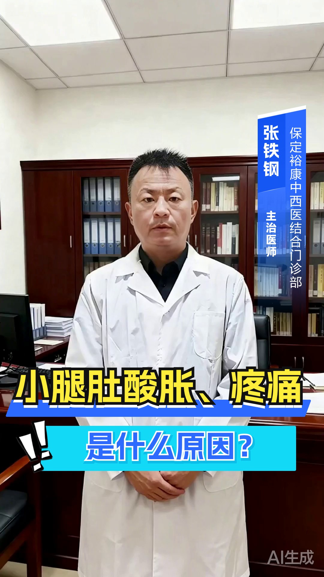 小腿肚子酸胀发沉,怎么办