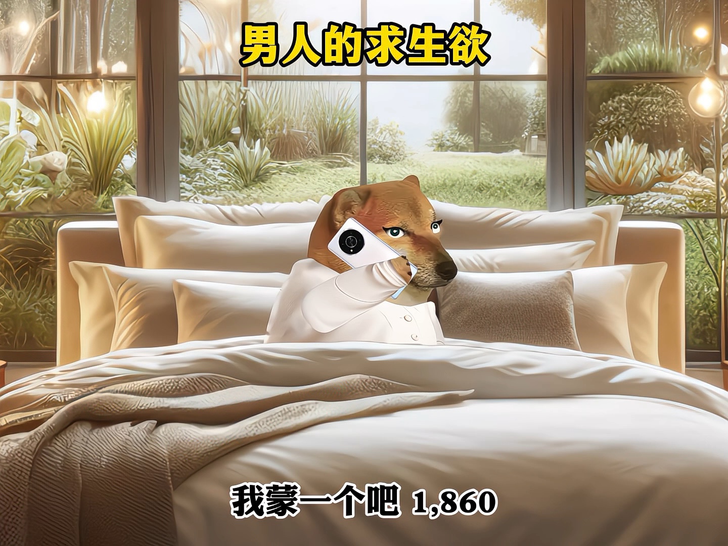 我老公出差在外国,我很寂寞,能否与我的宠物狗做那事情谢谢