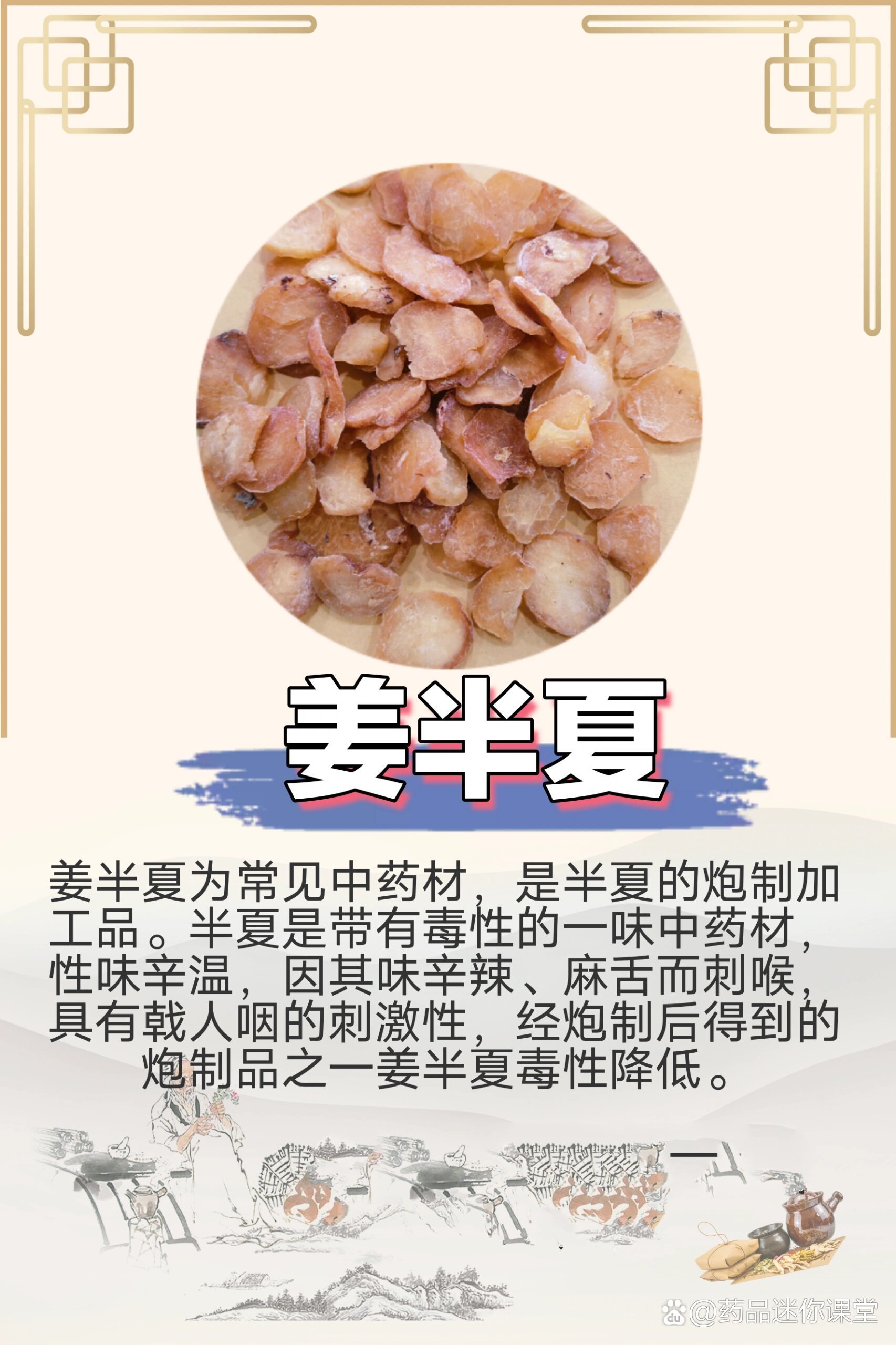 半夏的功效与作用