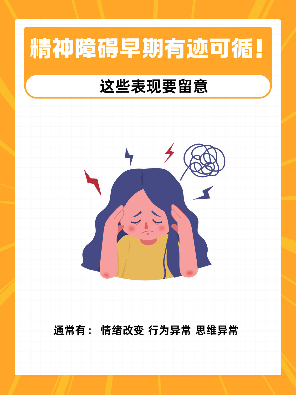 精神障碍的表现是什么?