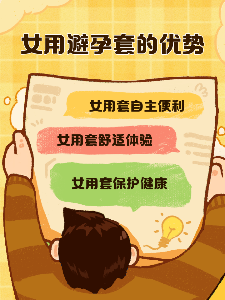 女避孕套使用方法图