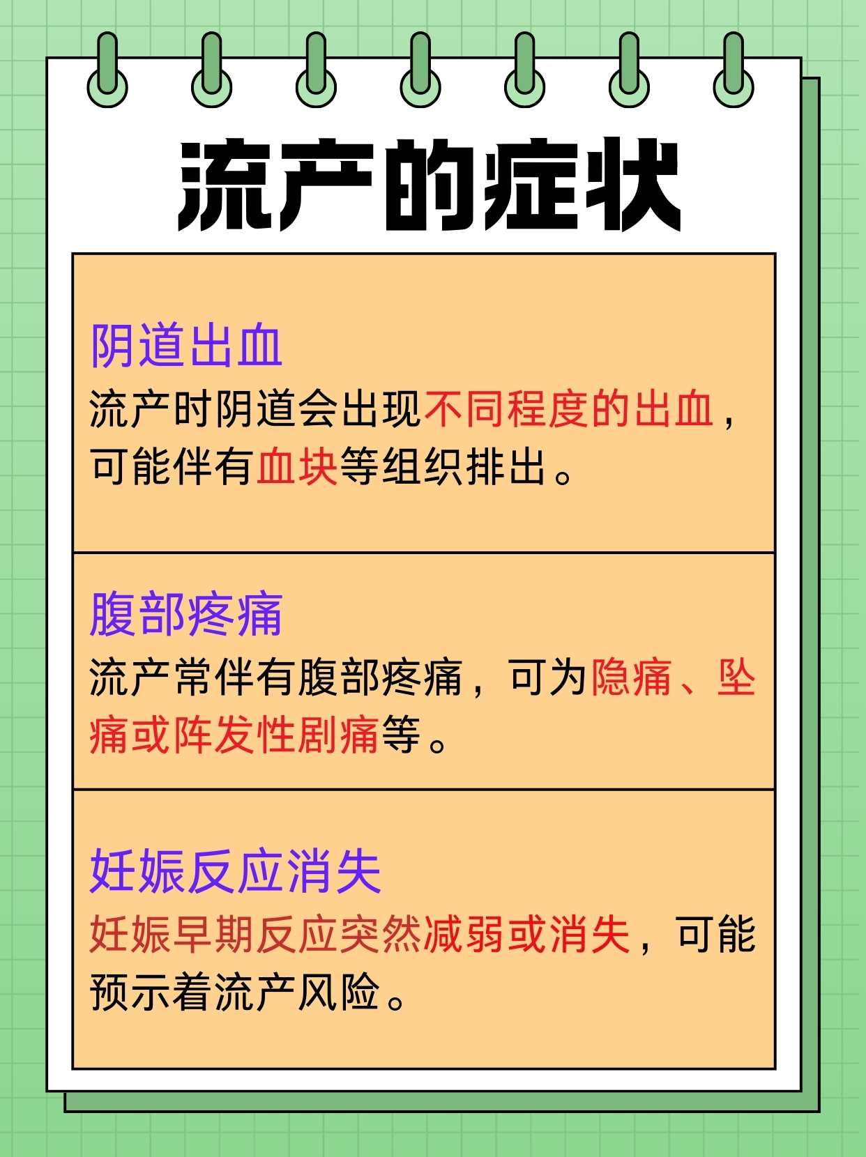 流产后遗症有哪些