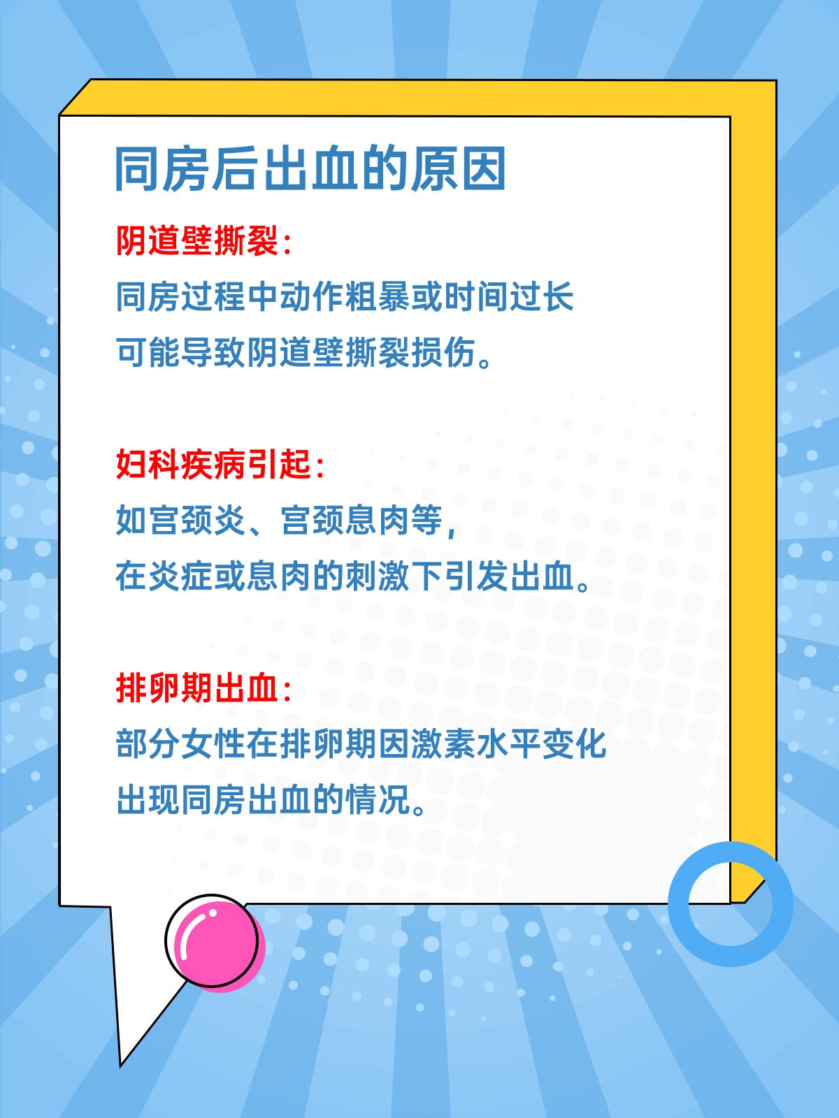 同房会出血,为什么会出血?