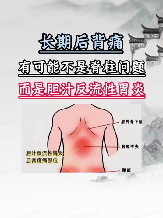 后背痛是怎么回事?