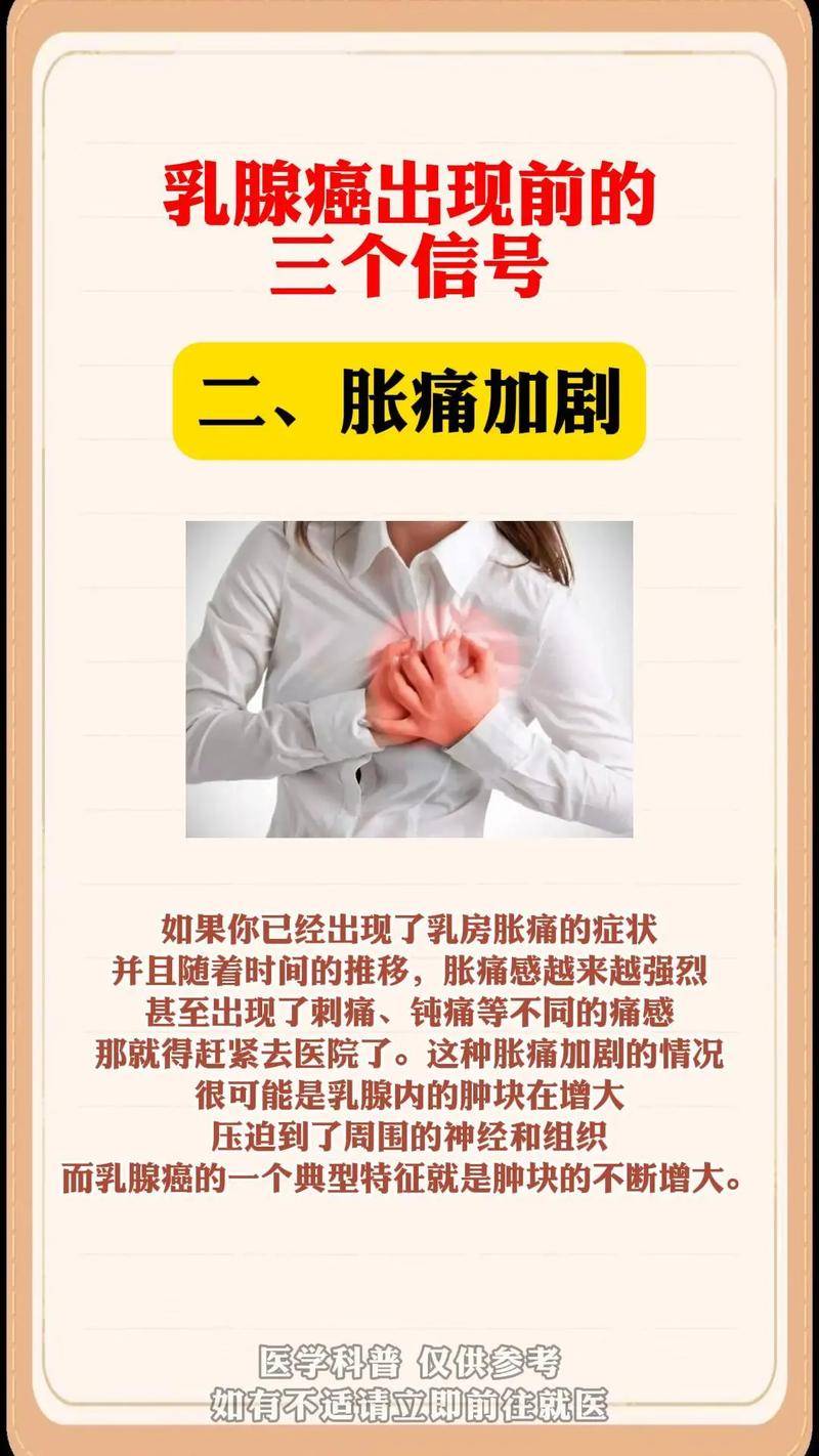 乳腺癌会疼吗
