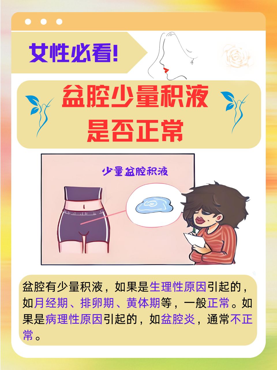 盆腔积液12MM严重吗