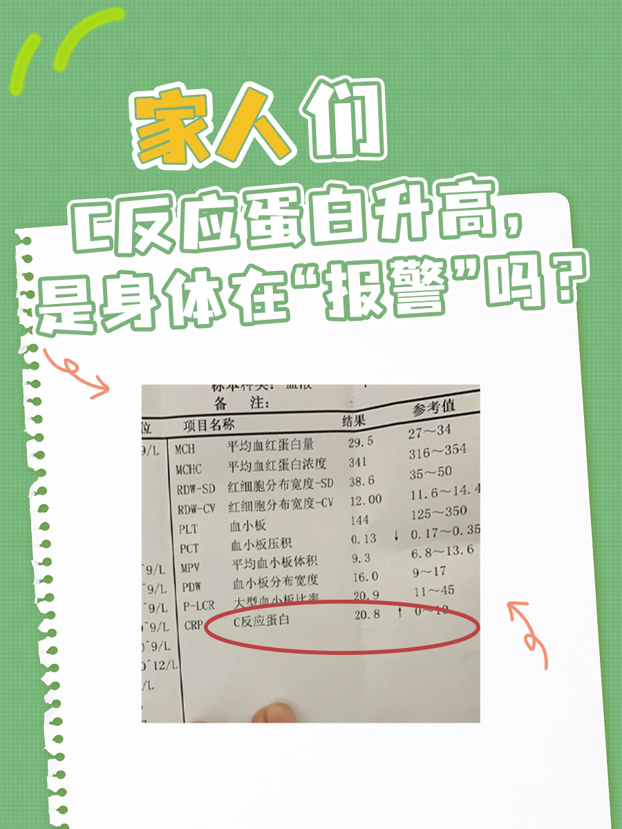 超敏C反应蛋白高是怎么回事儿