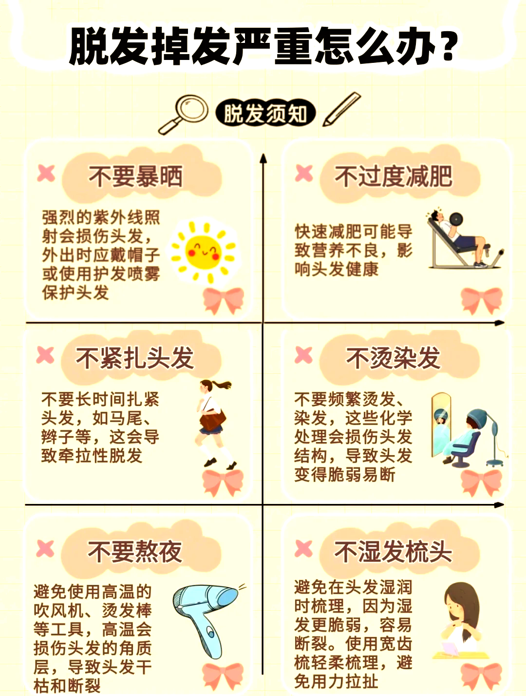 头发掉一块是什么原因