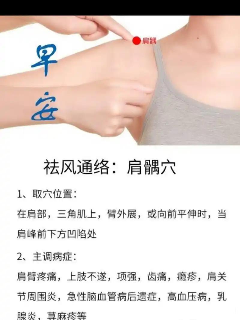 肩周炎针灸穴位