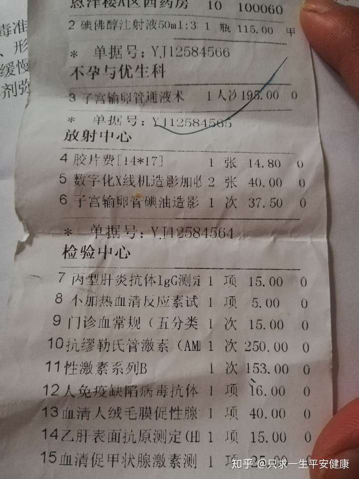 检查输卵管需要多少钱?