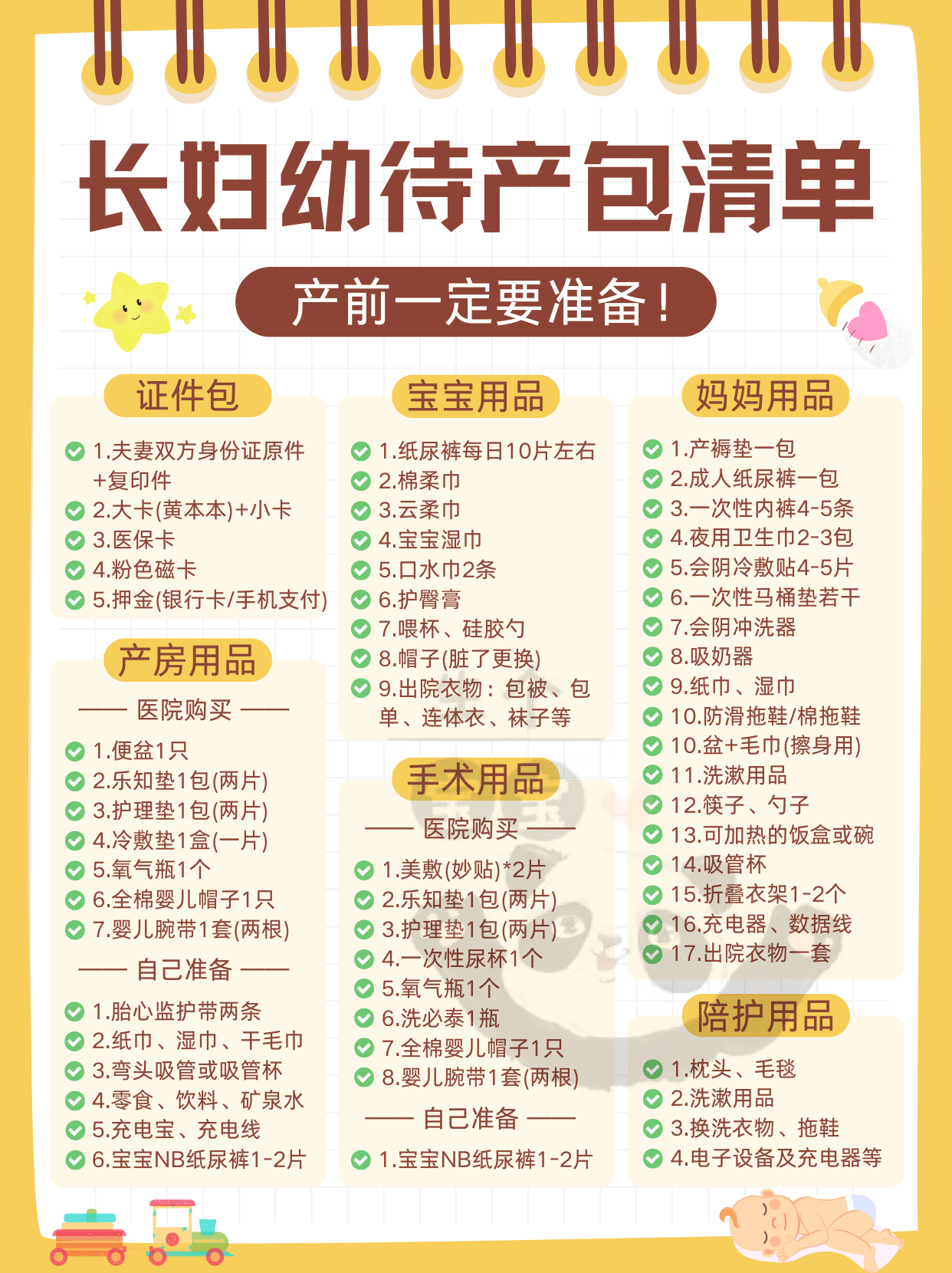 新生儿都需要准备什么