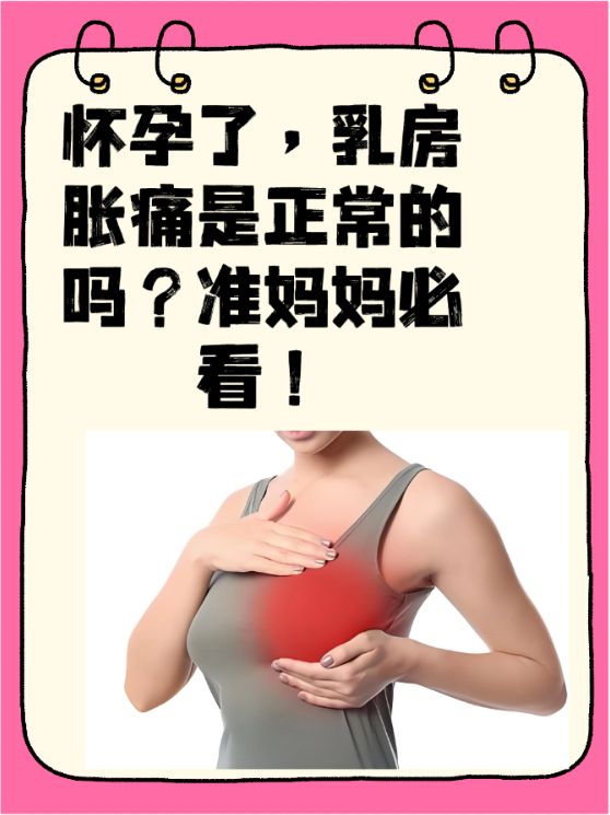 怀孕后乳房的变化