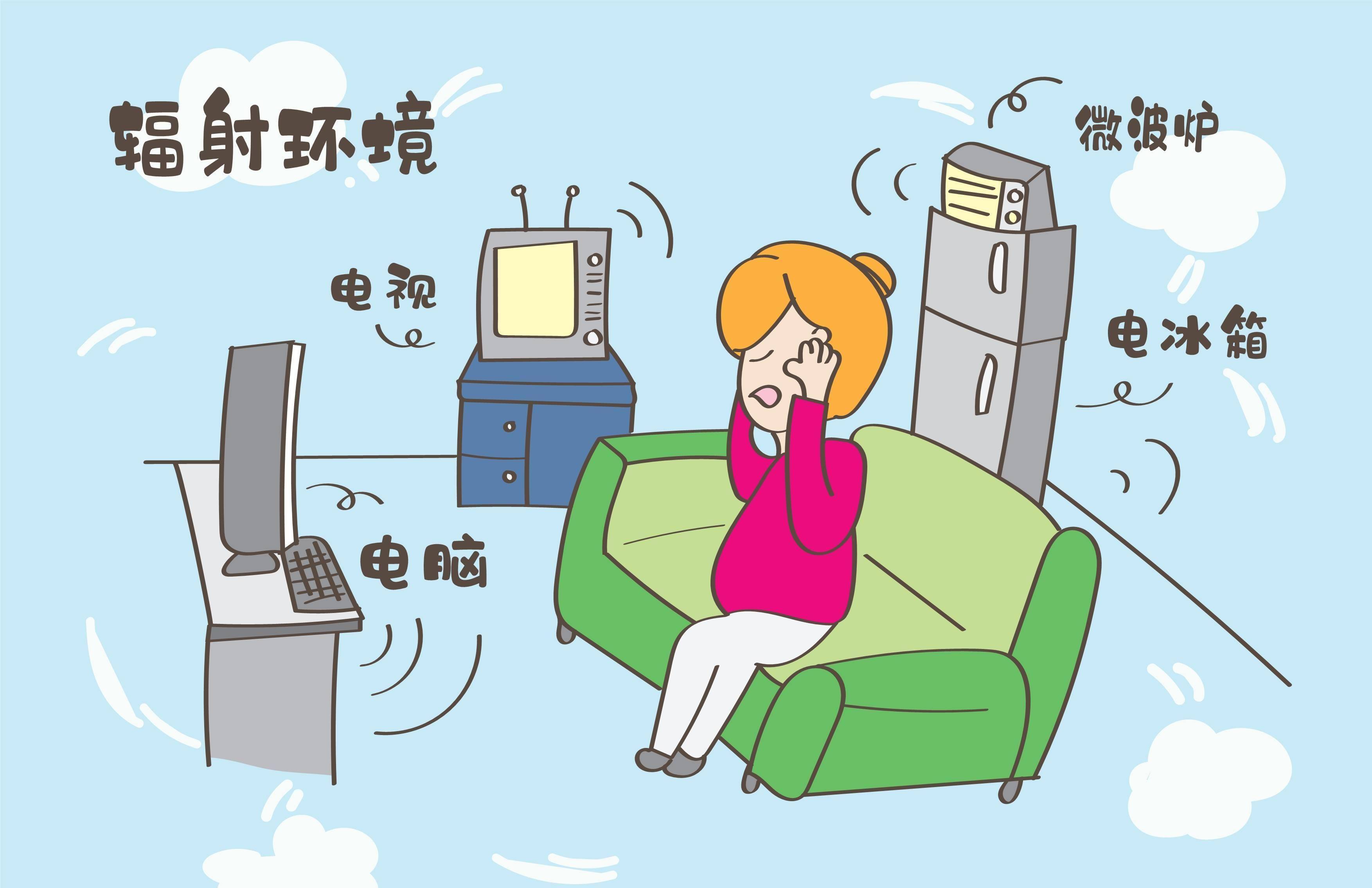 电脑辐射对胎儿有影响吗