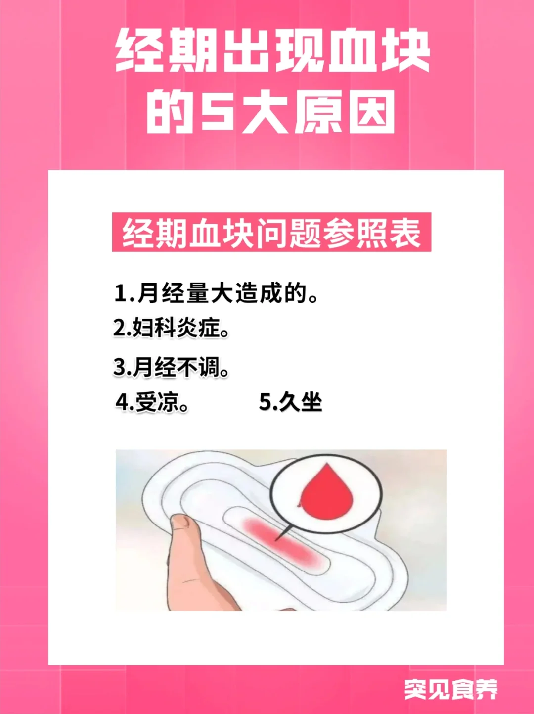 月经有血块是怎么回事