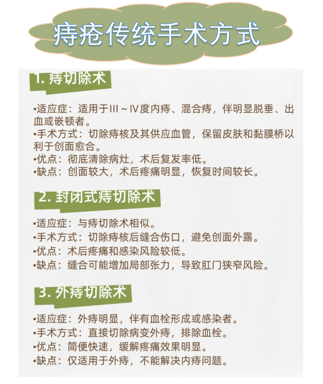 内痔要怎么治疗