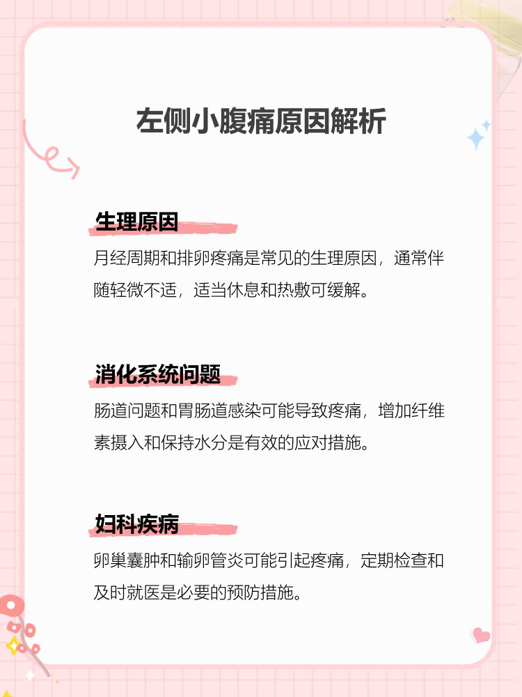 小腹痛有哪些原因