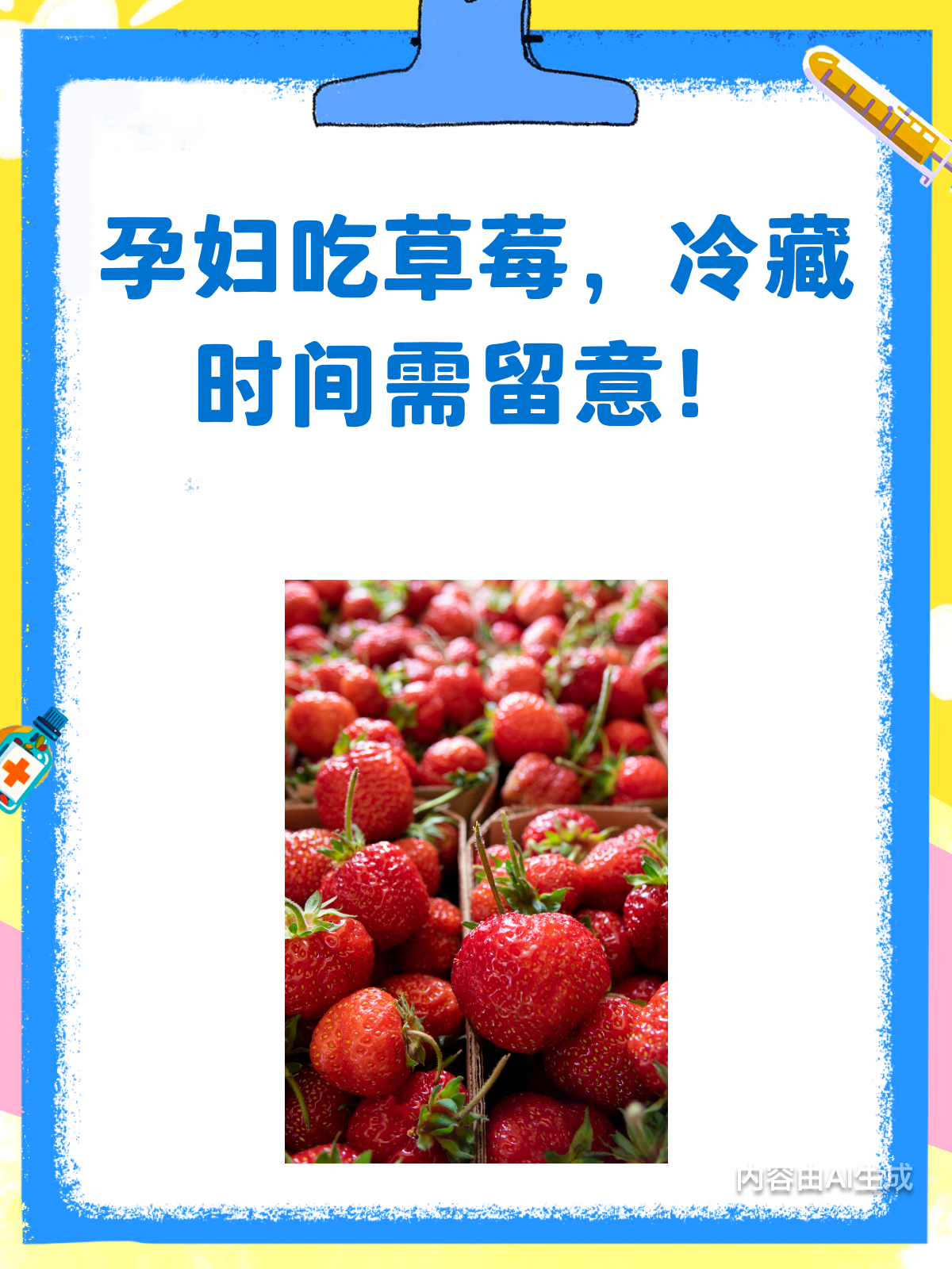 草莓孕妇能吃吗