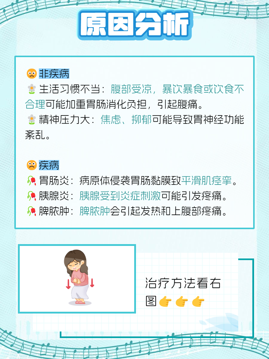 上腹痛是什么原因