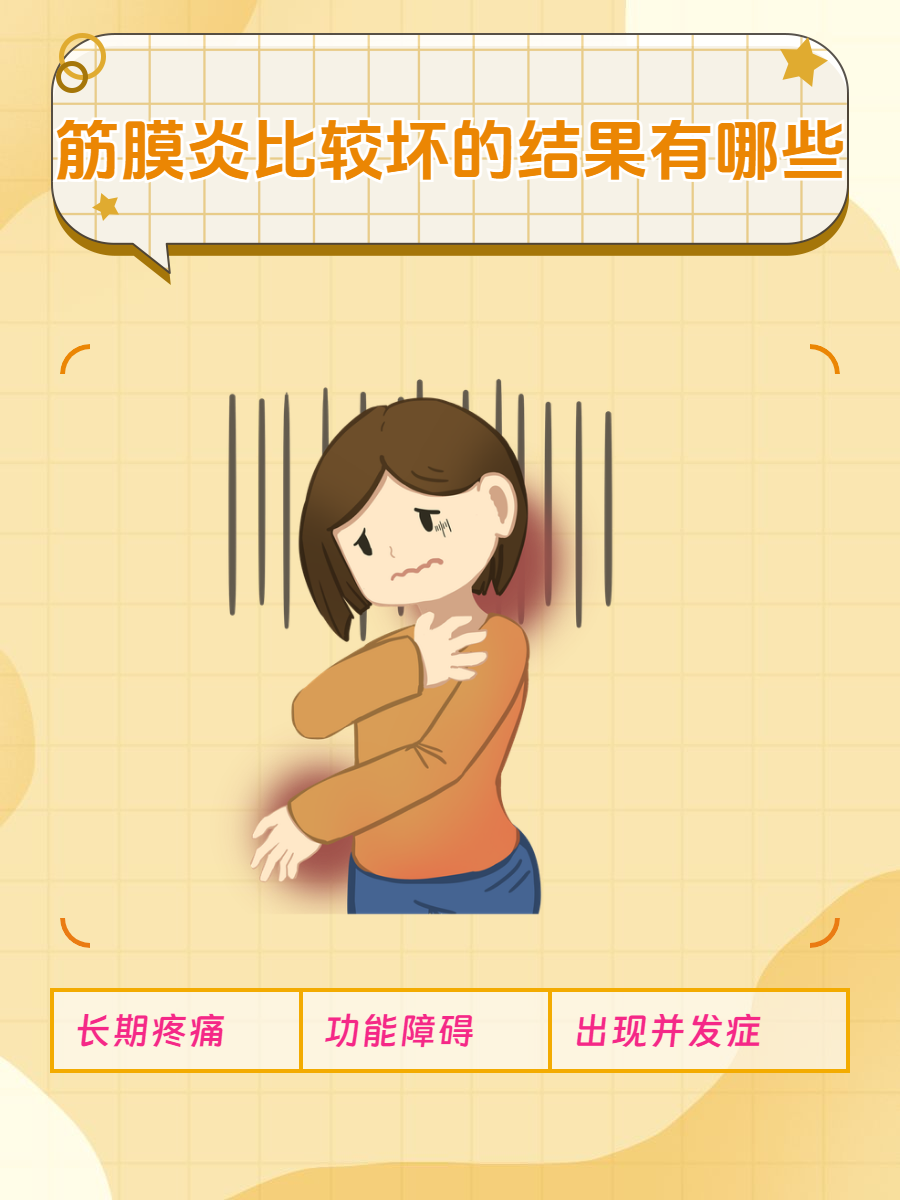 筋膜炎的一些症状有什么