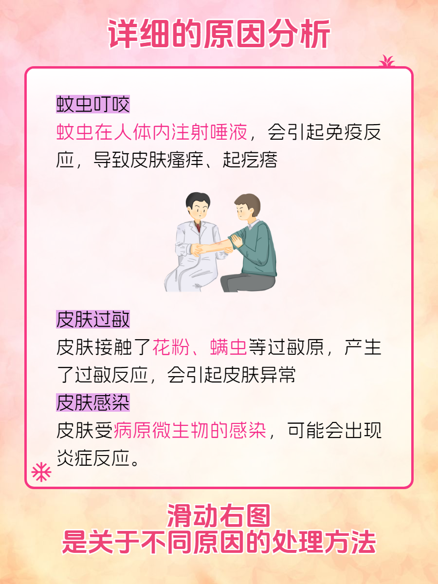 皮肤瘙痒起红疙瘩怎么处理