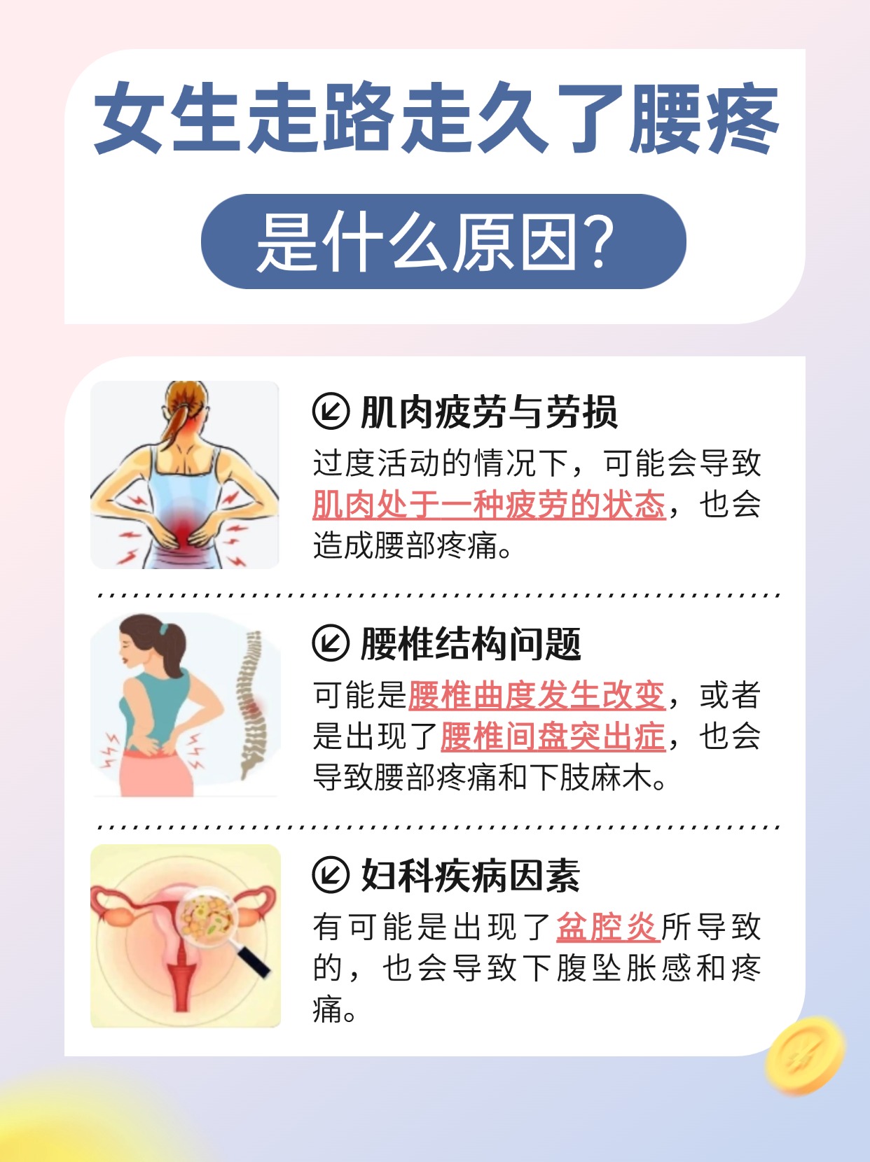 站久了腰痛是什么原因?