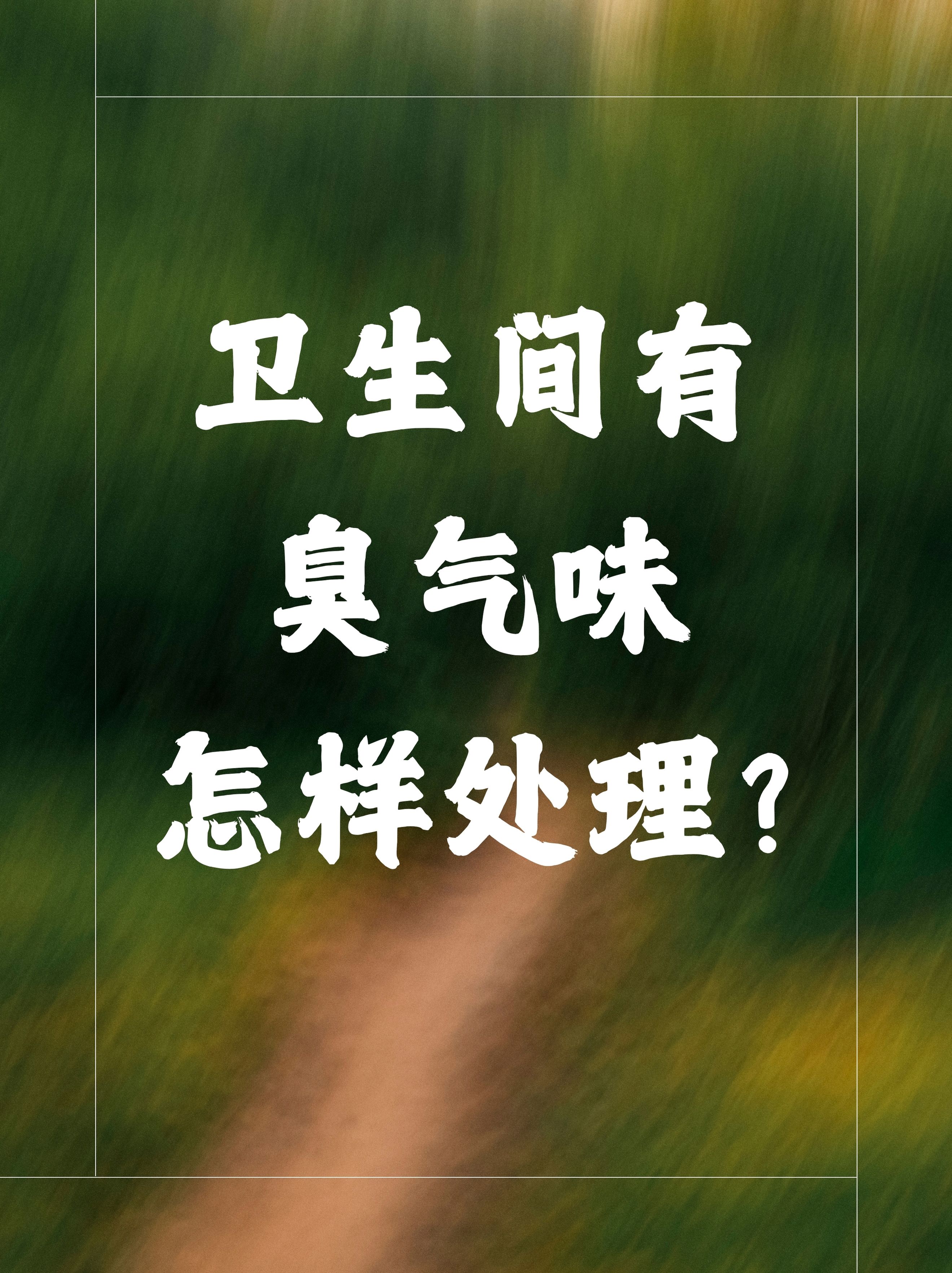 身体有异味,很难闻,不是狐臭味,