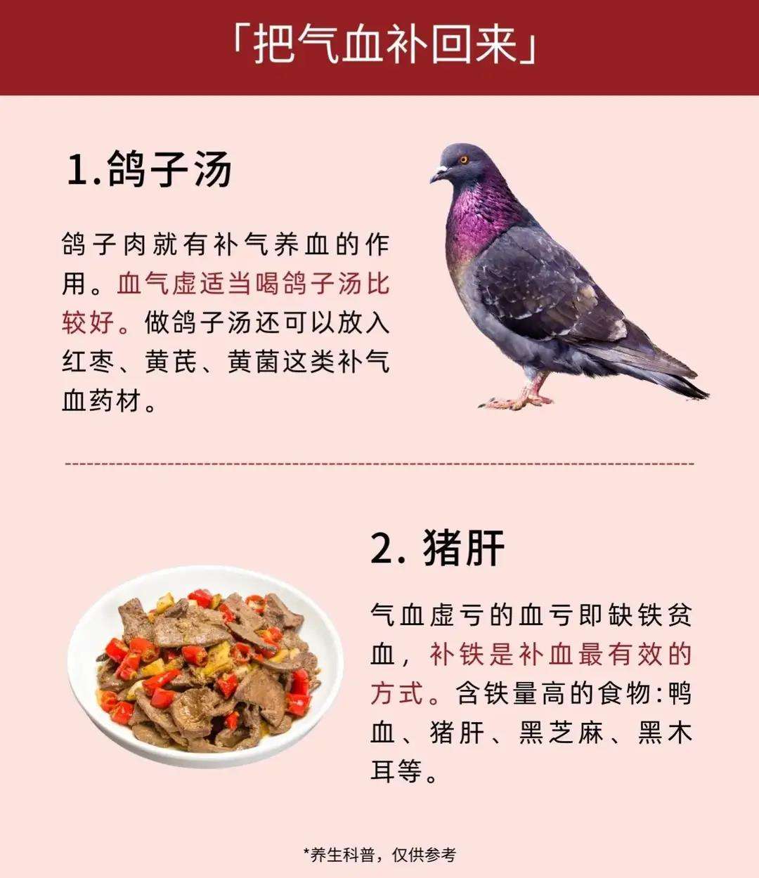 血红蛋白偏低吃什么好