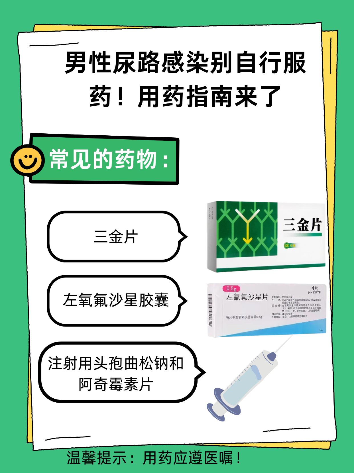 尿路感染吃什么药最好