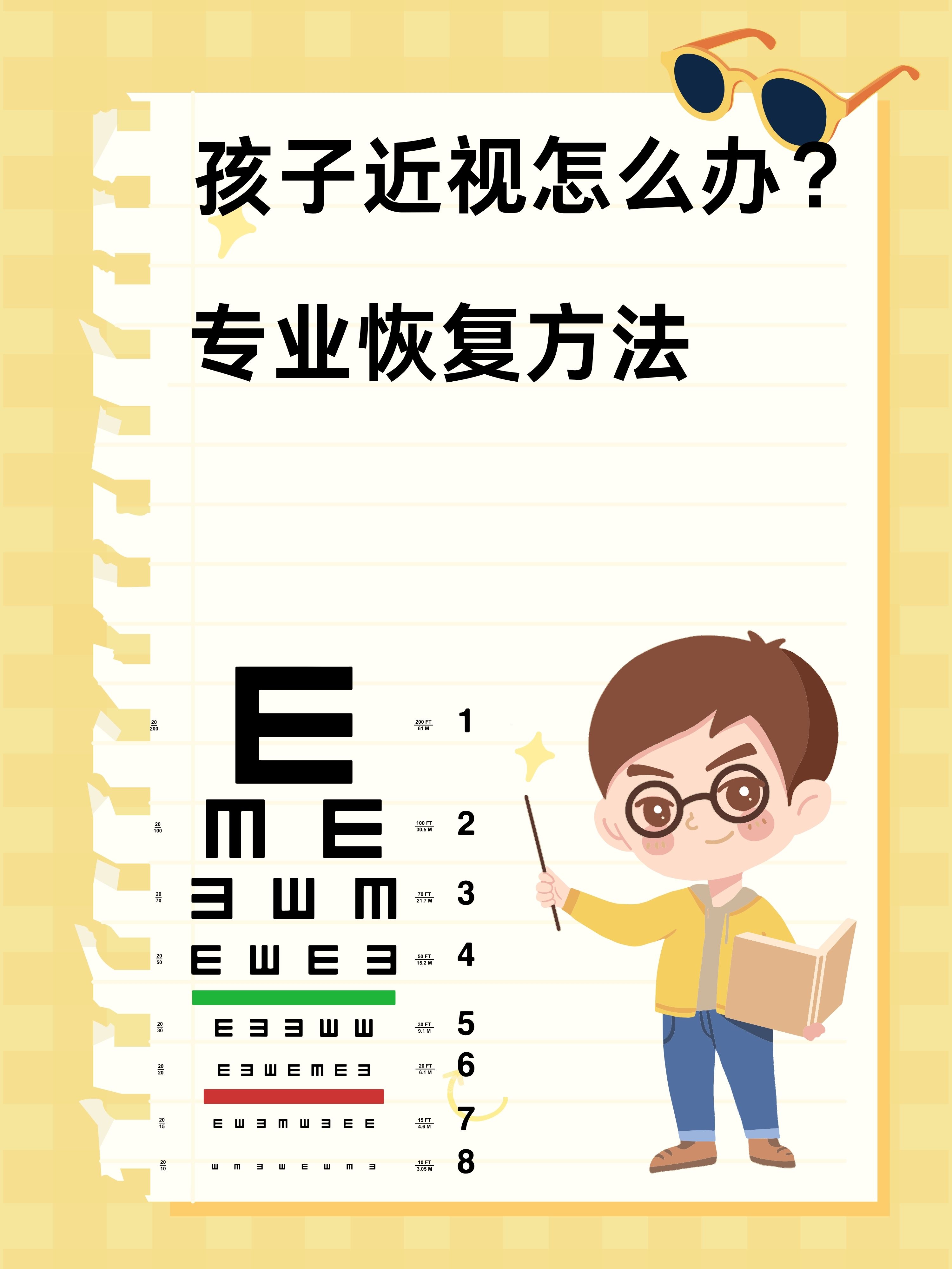 治疗儿童近视的方法