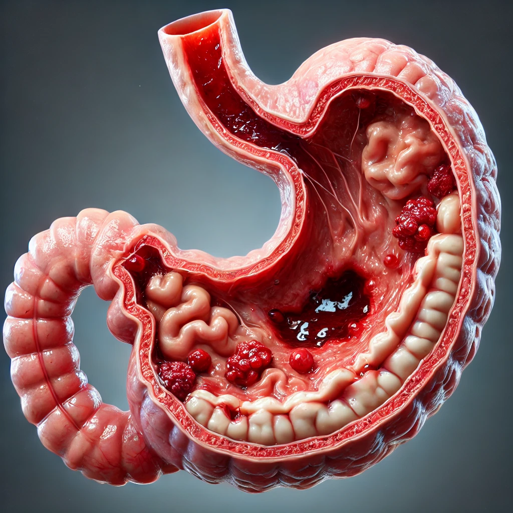 胃里感觉有硬东西堵着