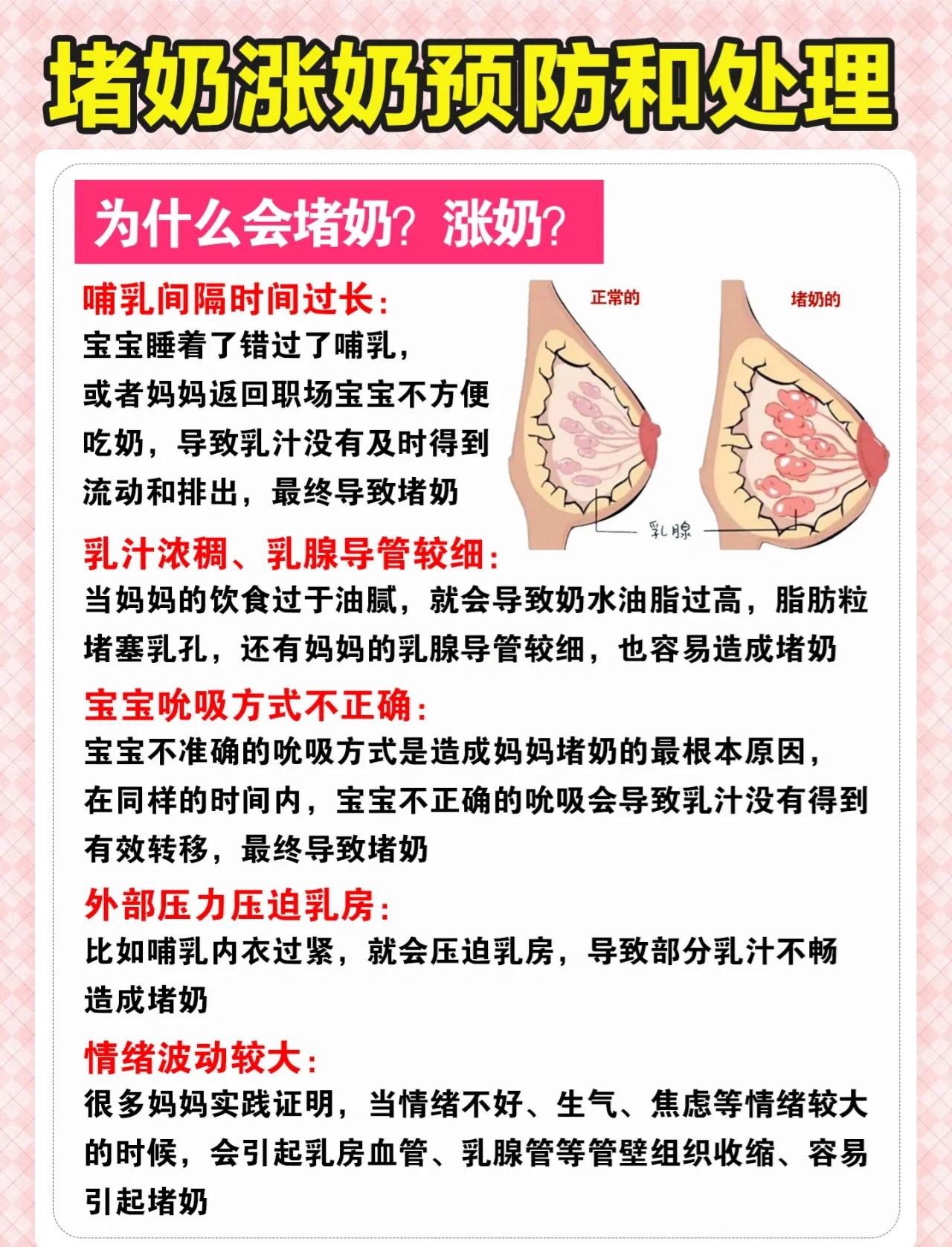 奶涨吸不出来怎么办