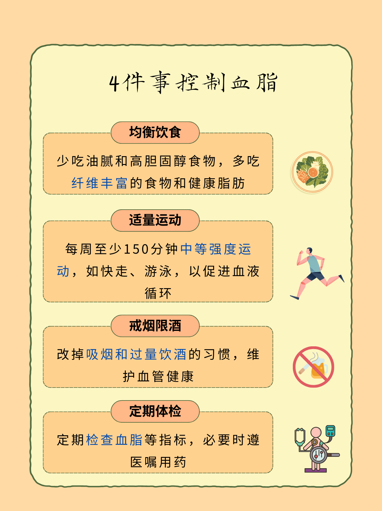 胆固醇偏高怎么办