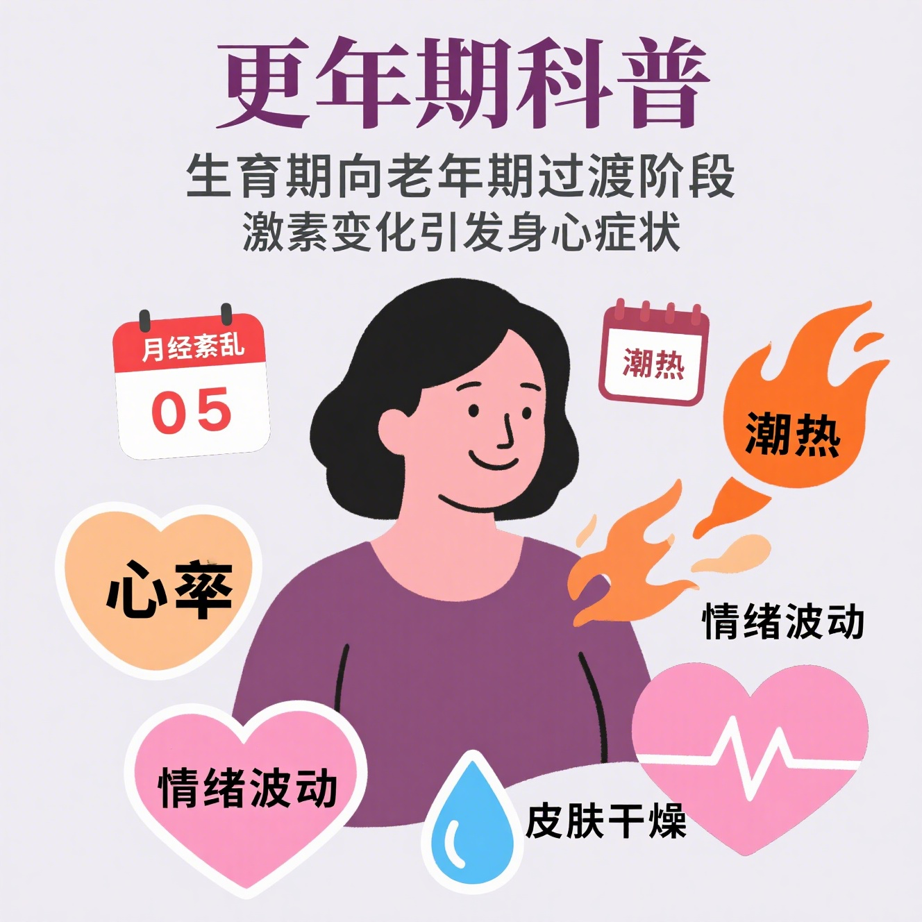女性更年期综合症的表现
