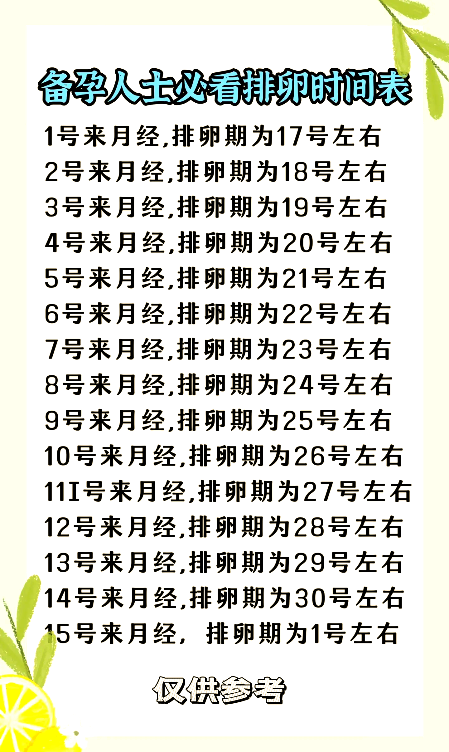 排卵期前一天同房会怀孕吗