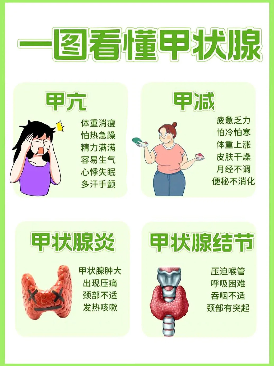 甲亢甲减的区别