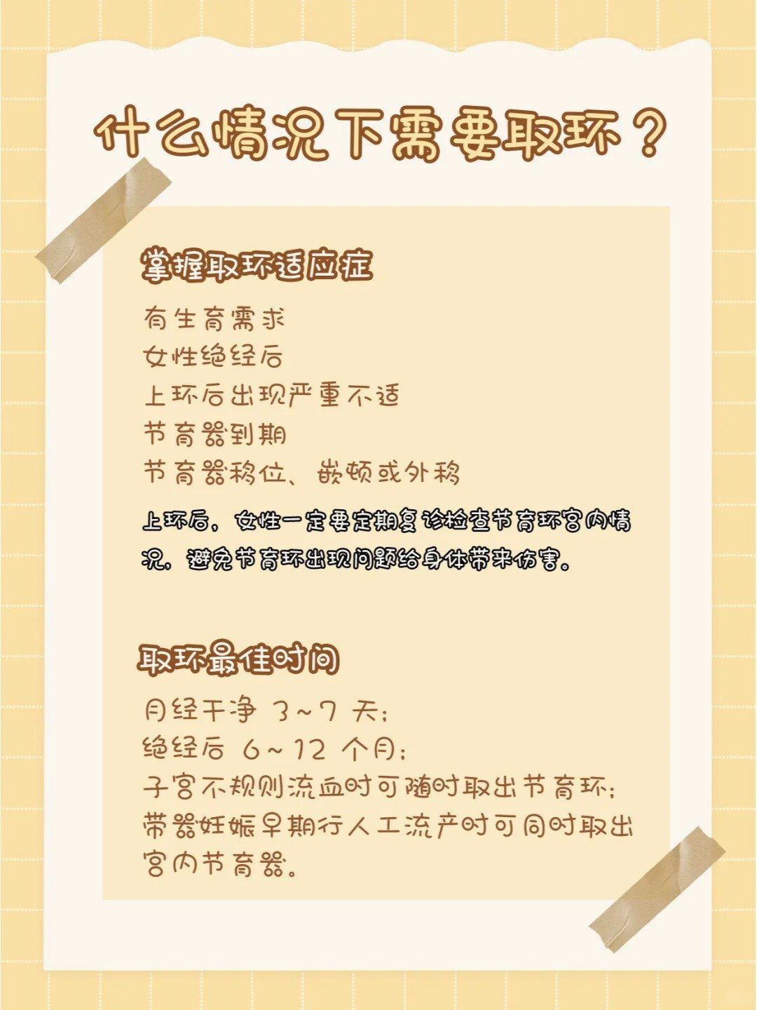 什么时候上环最合适?