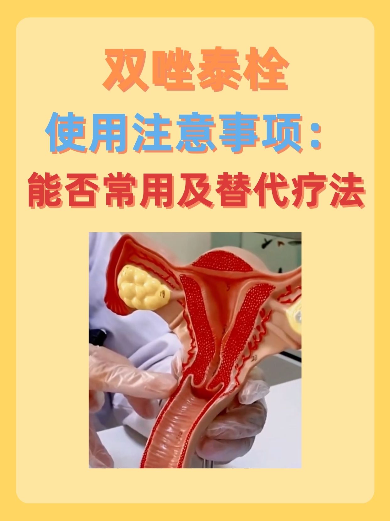 双唑泰栓说明书