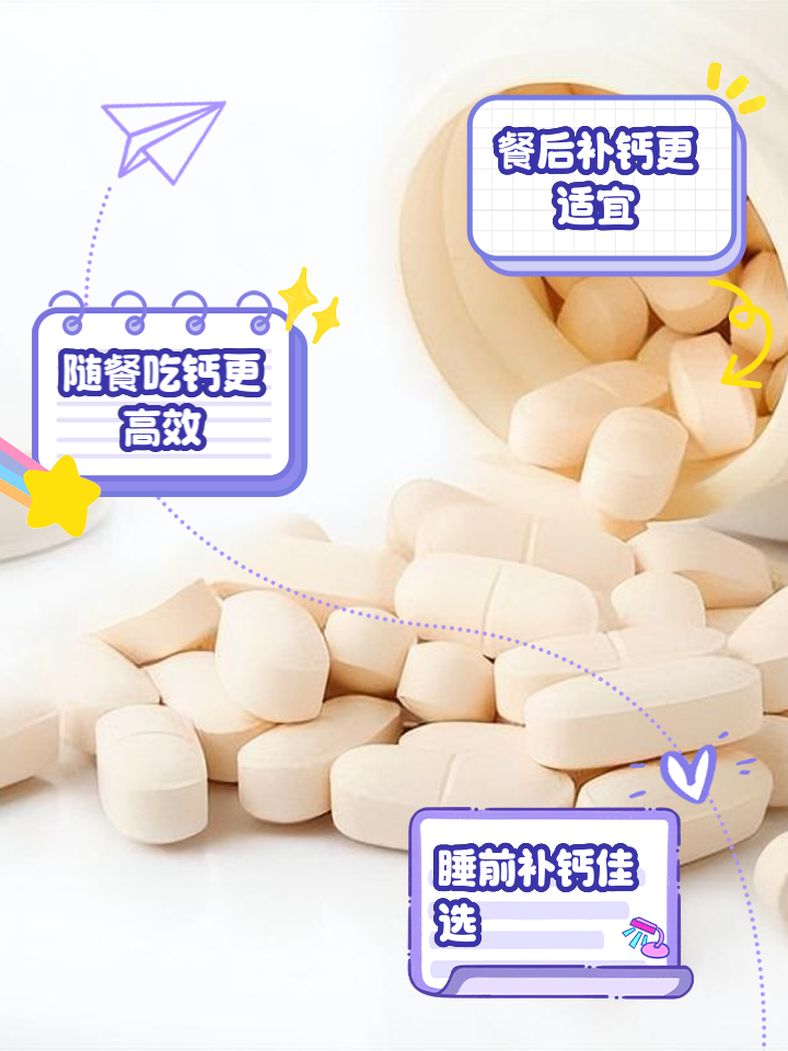 什么时间吃钙片最好