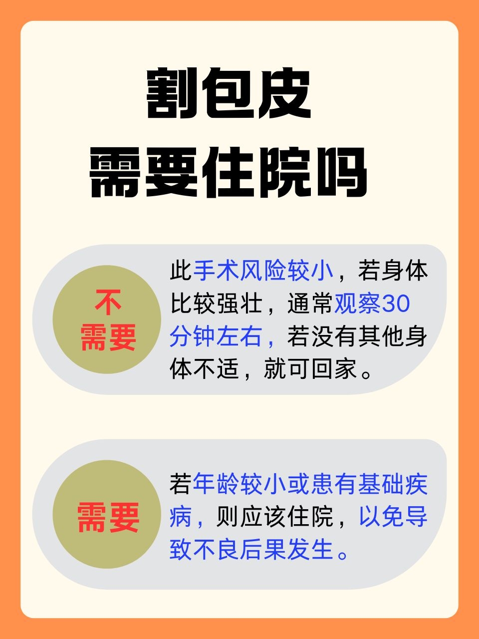 包茎一定要做手术吗