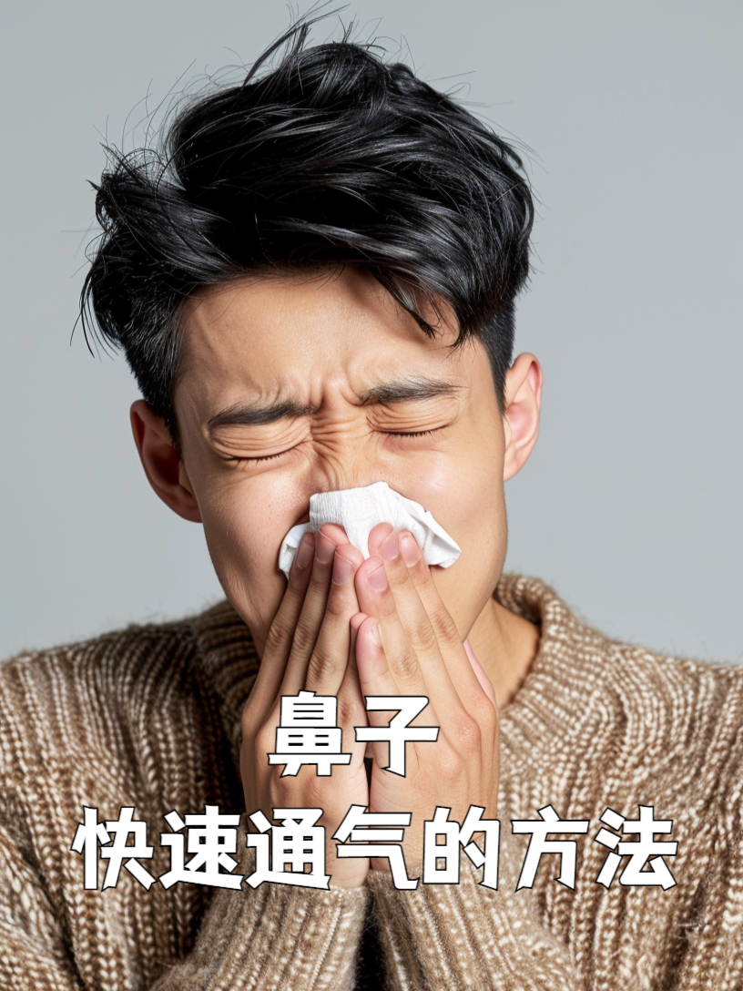 感冒如何让鼻子快速通气