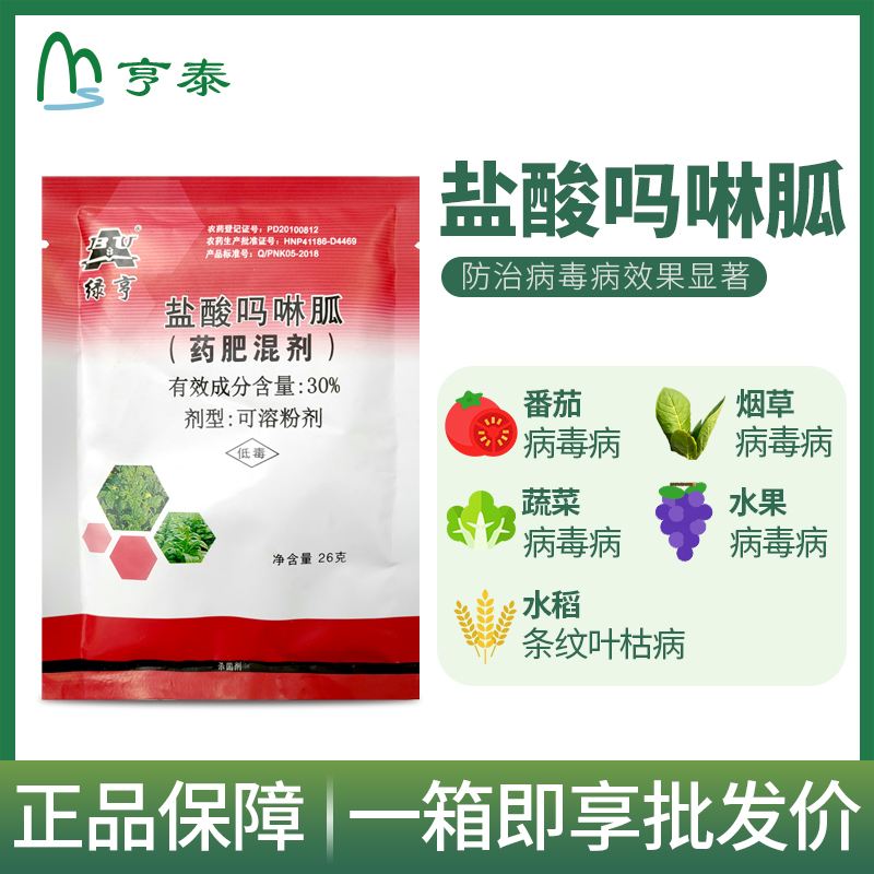 盐酸吗啉胍片主治什么症状