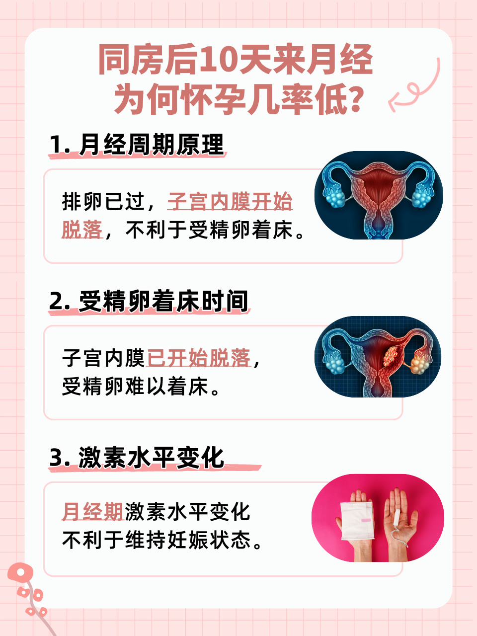 女人月经过后几天可以同房