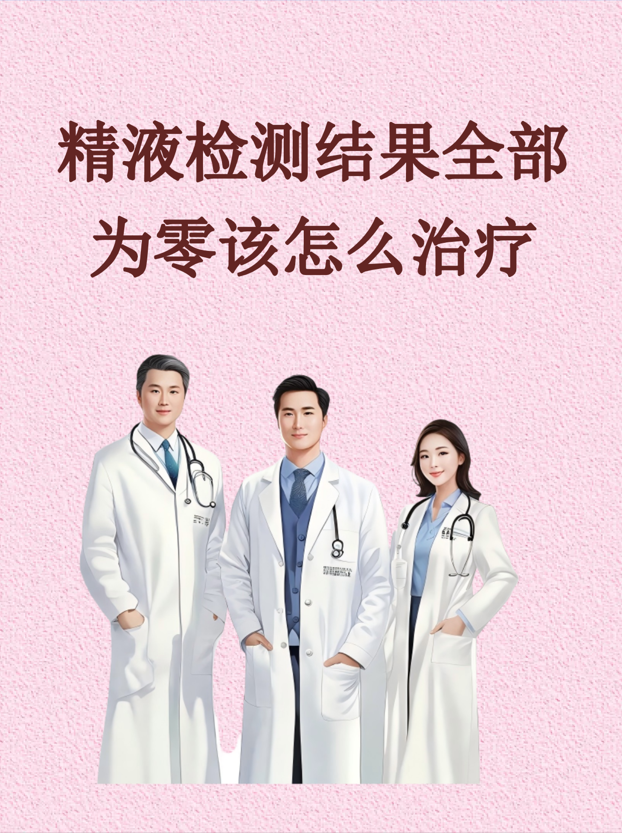 无精子该怎么治疗