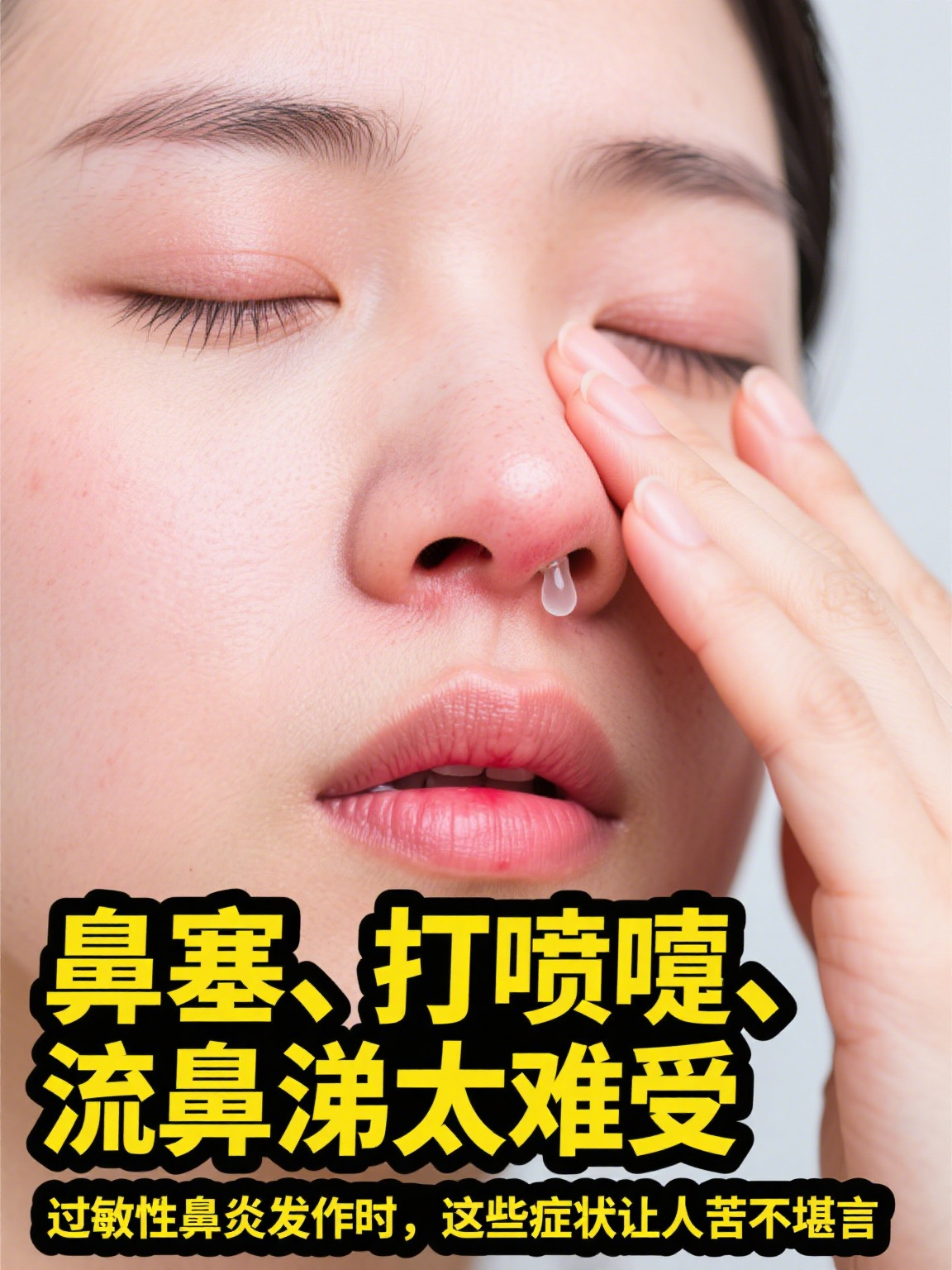 过敏性鼻炎犯了,怎么办