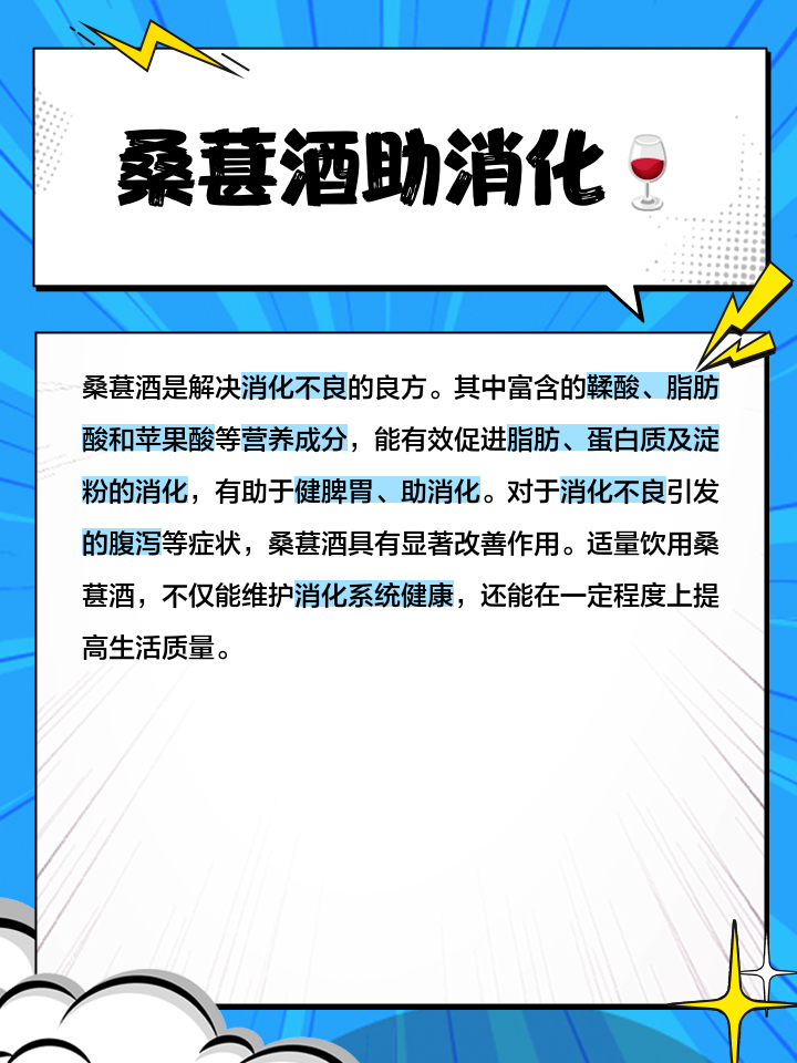 桑葚酒的功效与作用