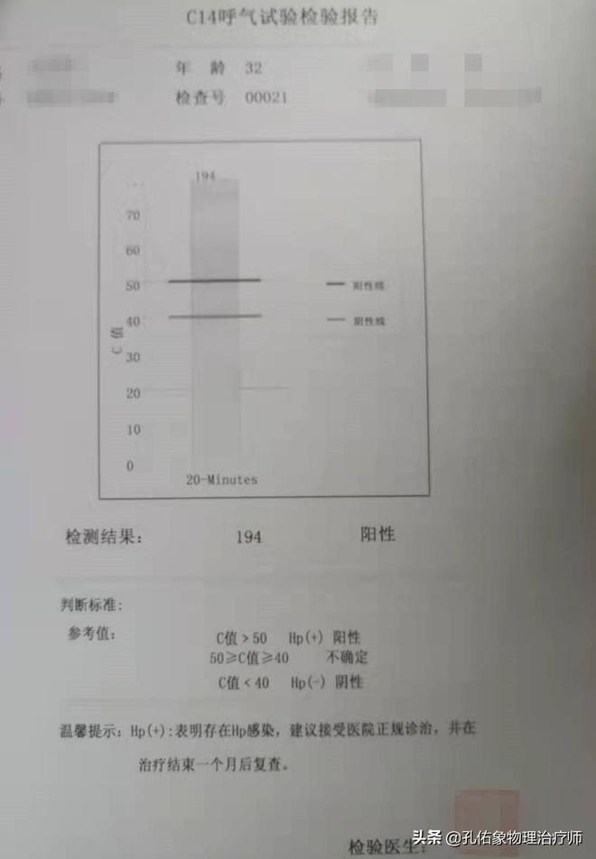 c14呼气试验阳性严重吗