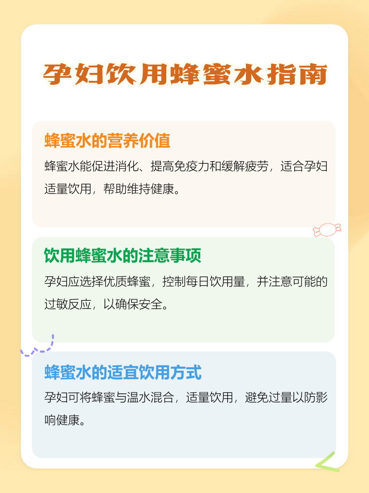 孕妇可以喝蜂蜜吗......