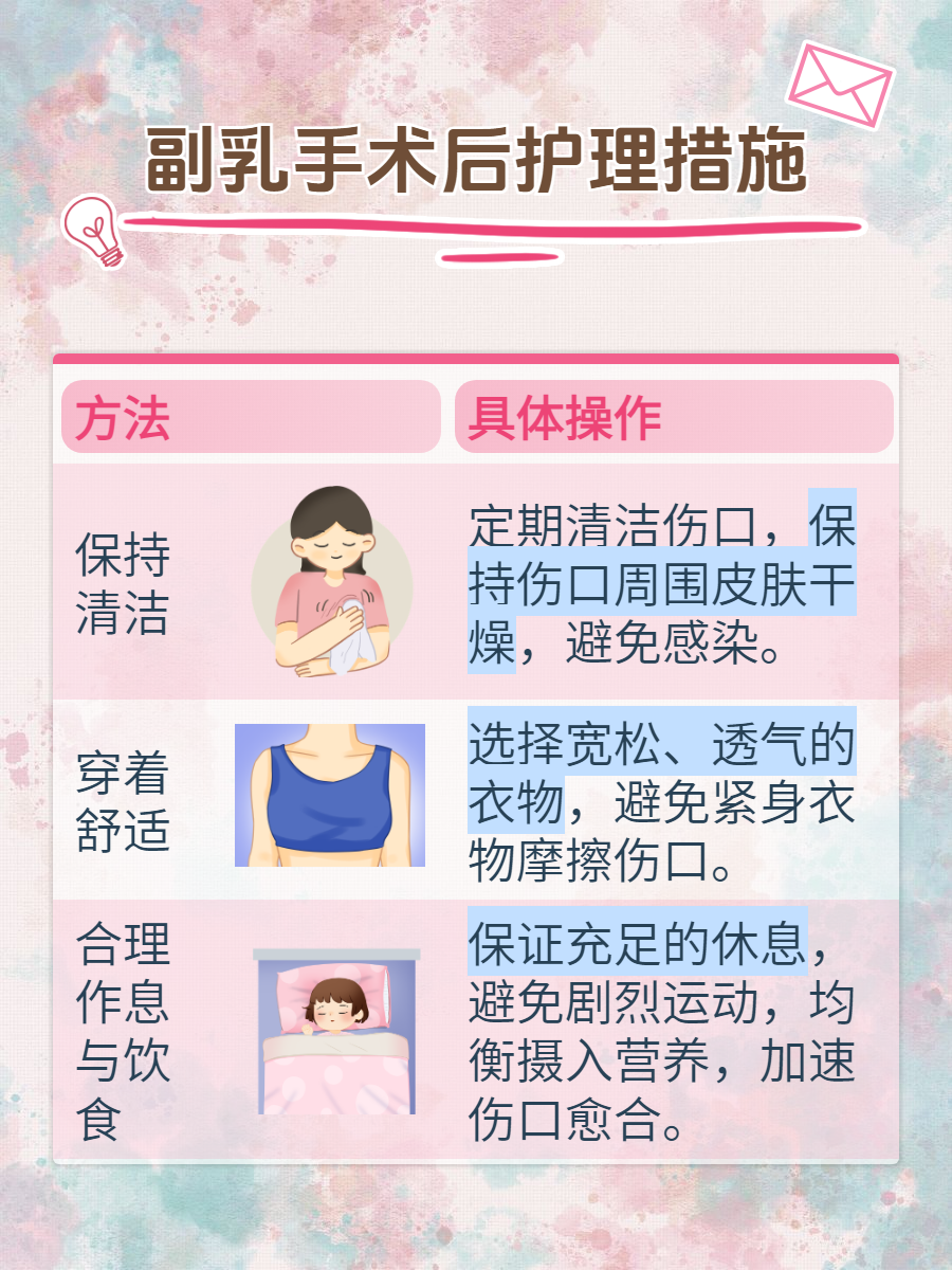 副乳手术怎么做