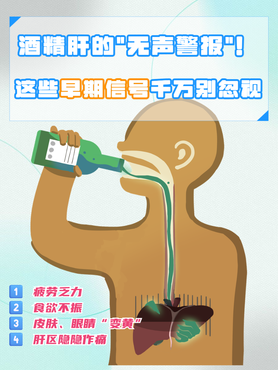 酒精肝能治愈吗?